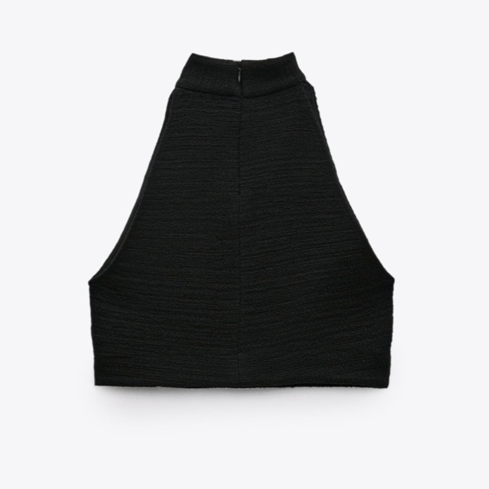 TEXTURED HALTER TOP
Zara / Sz Small